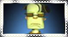 Stamp featuring Sasha Nein from Psychonauts